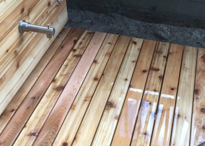 Cedar Outdoor Shower