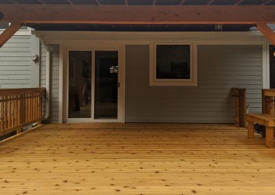 Western Red Cedar Deck - Burlington