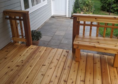 Western Red Cedar Deck - Burlington