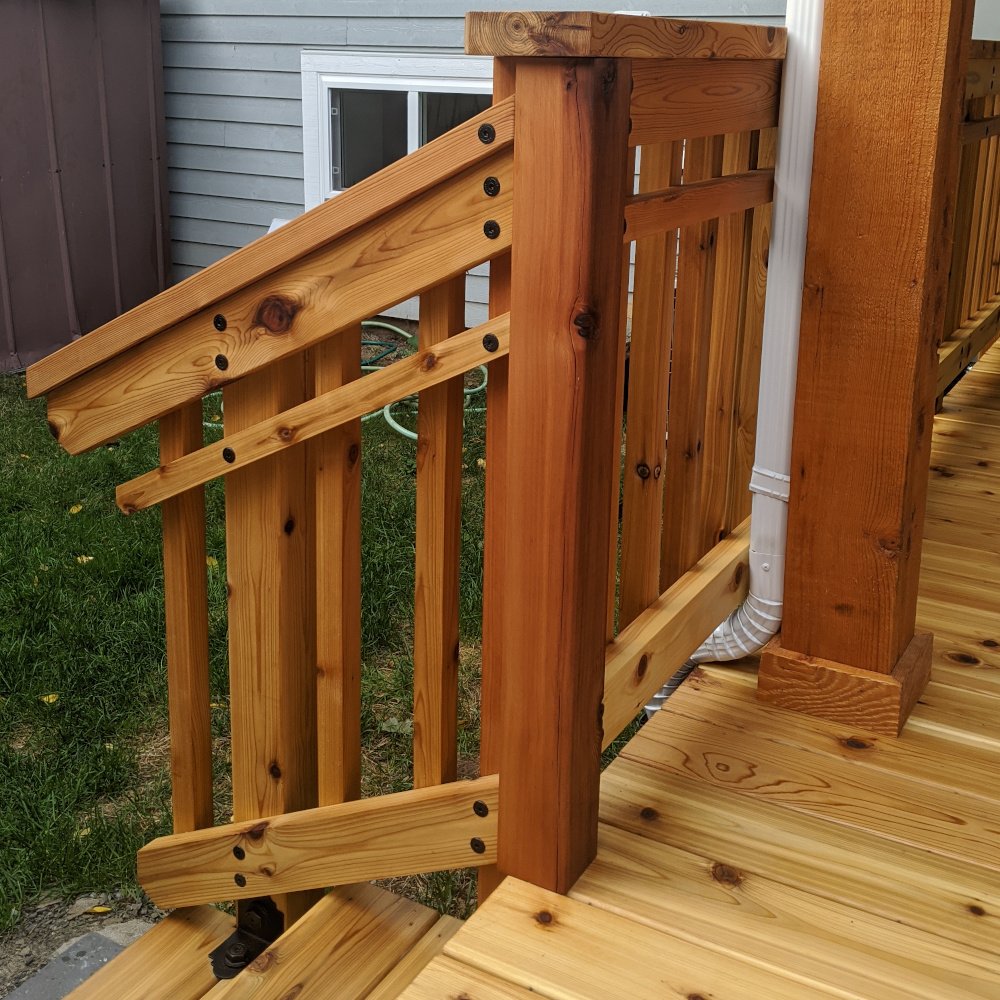 Cedar Railing